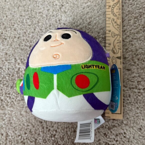 Disney Squishmallows Buzz Lightyear Plush Toy 5” Soft & Cuddly New w Tag - Picture 5 of 6